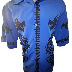 DRAGONFLY clothing company VINTAGE MAN BUTTON UP MAN SHIRT SIZE XL EXTRA LARGE